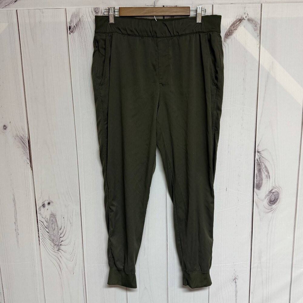 The North Face Aphrodite‎ Joggers Women’s L Olive Green Lightweight EUC